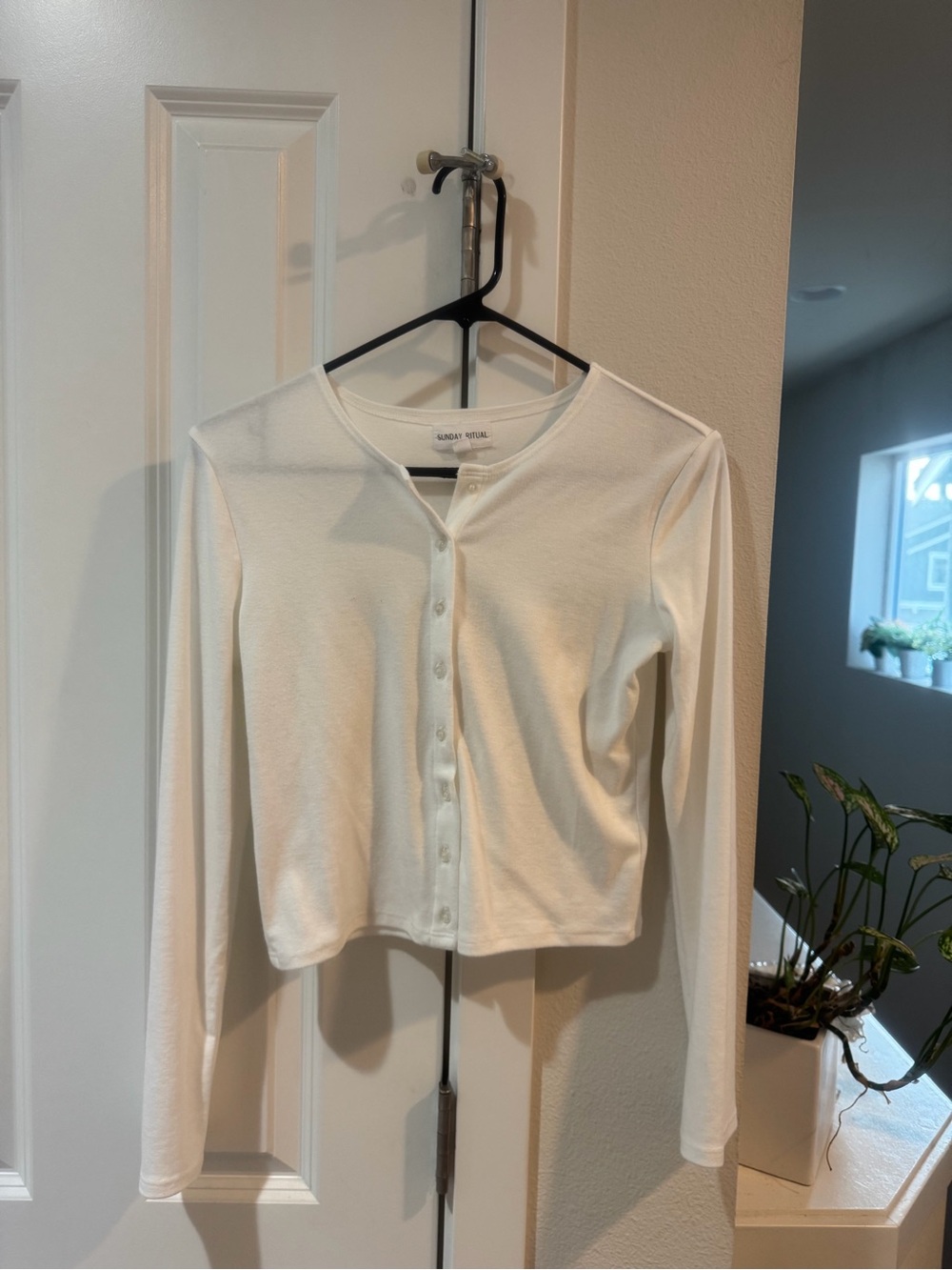 Sunday Ritual Long Sleeve Cardigan and Shirt